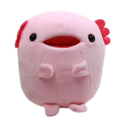 Axolotl Plushie Standing Super Soft Stuffed Animal Pink