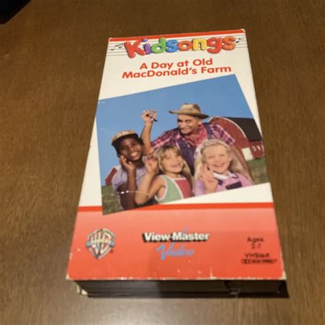 KIDSONGS: A DAY At Old MacDonald's Farm Kids VHS RARE OOP Sing-a-Long £3.92 - PicClick UK