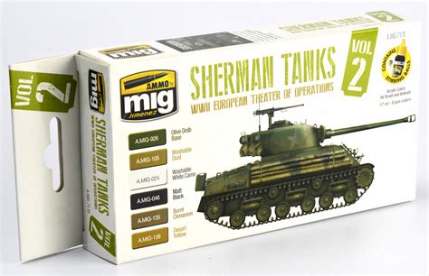 The Modelling News: Ammos new paint set of Sherman Colours #2 - Clayton ...