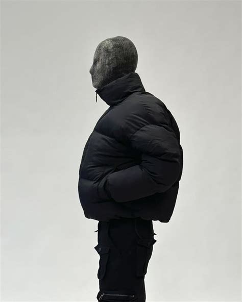 Metal Nylon Puffer Jacket by Nikto