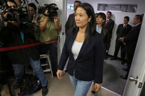 Peru Opposition Leader Fujimori Jailed in Odebrecht Probe - Bloomberg