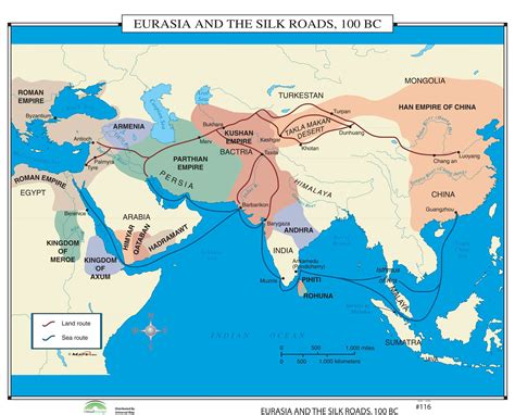 Silk Road Map