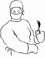 Surgery For People You See Coloring Sheet Kids Sketch Page sketch template