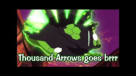 Zygarde THOUSAND ARROWS VS EVERYONE - YouTube