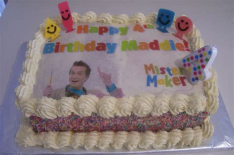 Mister Maker Cake for Maddie's 4th Birthday... | Cake, 4th birthday, Birthday