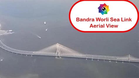 Bandra Worli Sea Link Aerial View Mumbai by Hapy India | Bandra worli sea link, Aerial view, Aerial