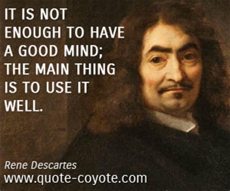 Famous Quotes By Descartes. QuotesGram