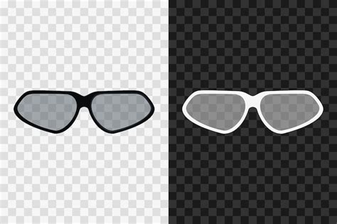 Premium Vector | Glasses silhouette