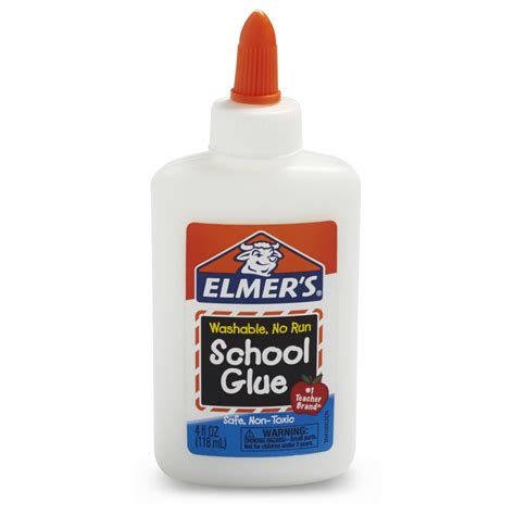 Elmer's Liquid School Glue, Washable, 4 Ounces, 1 Count - Great for Making Slime - Walmart.com