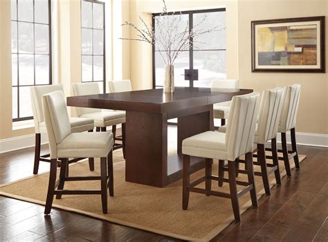 Antonio Extendable Rectangular Counter Height Dining Table from Steve ...