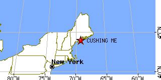 Cushing, Maine (ME) ~ population data, races, housing & economy