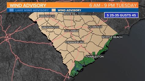 Severe weather possible across South Carolina Tuesday afternoon | wltx.com