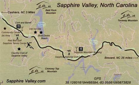 Directions | Ski Sapphire Valley Resort, Ski Snow Boarding Tubing