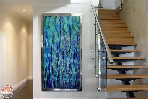 15 Inspirations Modern Glass Wall Art