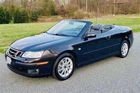 28k-Mile 2004 Saab 9-3 Arc Convertible 5-Speed for sale on BaT Auctions ...