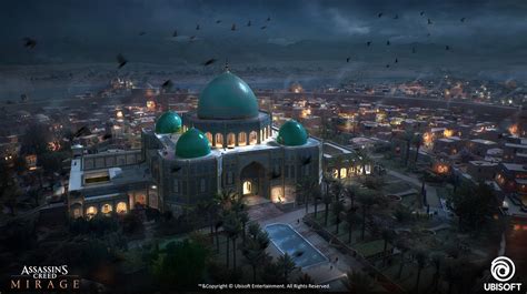 Baghdad Palace of the Green Dome Art - Assassin's Creed Mirage Art Gallery