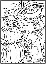 Coloring Fall Pages Pumpkin Adorable Children Via Sketch Page sketch template