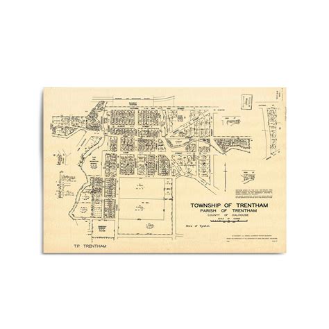 1959 Vintage Map of Trentham, Victoria, Australia – Vintage Maps