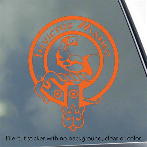 ARMSTRONG CLAN CREST Vinyl Sticker Decal Truck Car Computer | Etsy