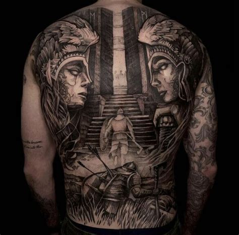 101 Best Valhalla Tattoo Ideas You Have To See To Believe!