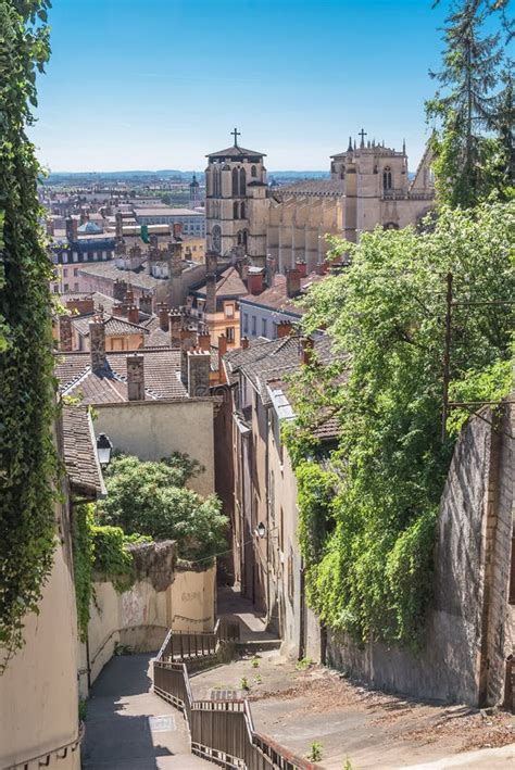 Lyon, old town stock image. Image of famous, background - 130903011