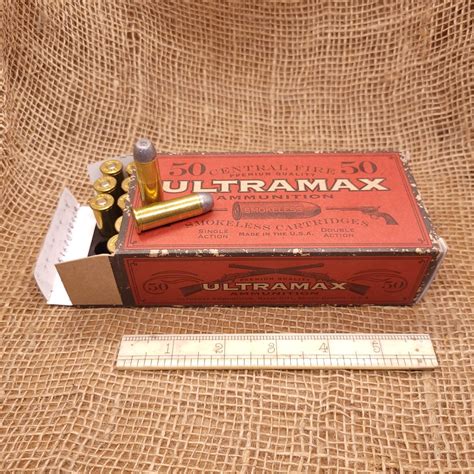 Ultramax 44-40 Winchester Ammo Pack | 50-Rounds | Brass Cased 200-Grain ...