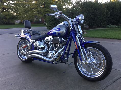 2009 Harley-Davidson® FXSTSSE3 CVO™ Softail® Springer® (Blue), Indianapolis, Indiana (920936 ...