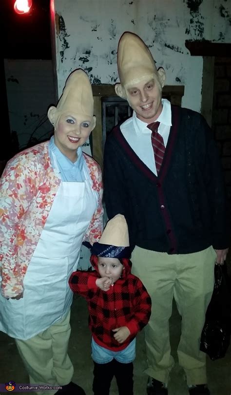 The Coneheads Family Costume