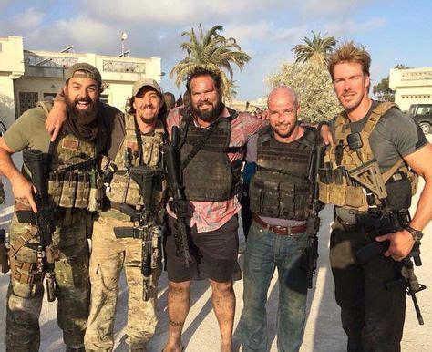 Some of the real life operators who were featured in and helped make the movie, 13 Hours in ...