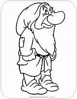 Grumpycoloringgif 9001150 Snow White Coloring Pages Free Disney sketch template