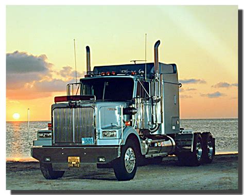 Western Star Truck Poster | Truck Posters