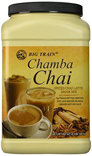 Big Train Chamba Chai Spiced Chai Lattei, Two 4lb. Jugs