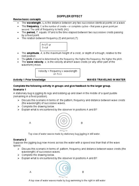 Doppler Effect | PDF | Medical Ultrasound | Redshift