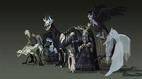 Varvara Lyubovnaya - Undead monsters of the Slavic myths