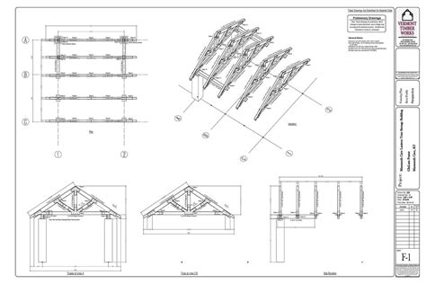 Sample Shop Drawings – Vermont Timber Works