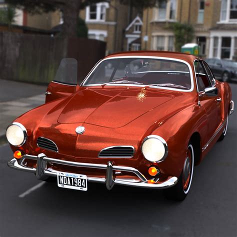 Volkswagen Karmann Ghia - Daz Content by nerdadantes