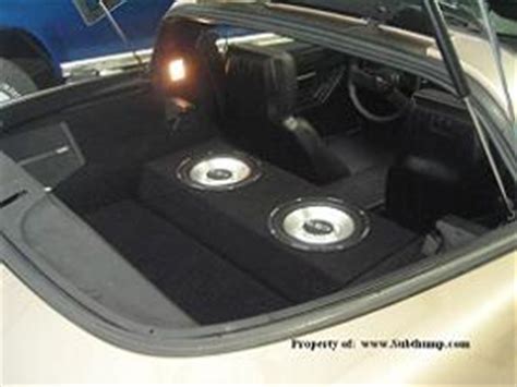 C4, C5, C6 and C7 Corvette Custom Subwoofer Enclosures-by Subthump