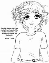 Hannah Coloring Pages sketch template