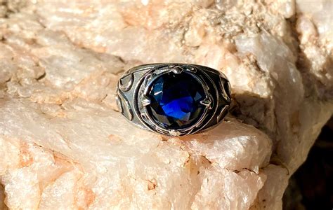 Vilya Elrond Inspired Elven Ring Lord of Rivendell Ring of - Etsy