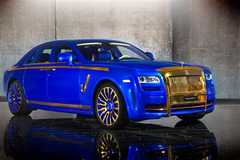 New Mansory Rolls Royce Ghost Skips on the Gold Flakes | carscoops.com