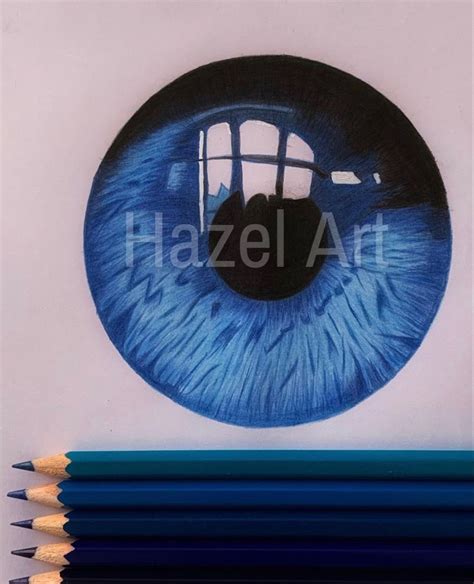 Drawing a hyper realistic Blue Iris, 2024 | Çizim fikirleri, Çizim