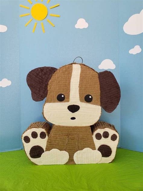 Puppy Pinata. - Etsy | Dog themed birthday party, Puppy birthday, Puppy birthday parties