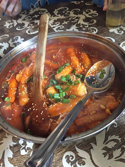 Korean food photo: Tteokbokki with homemade garaetteok on Maangchi.com