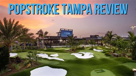 Popstroke Tampa Review: Top Golf But With Putting - YouTube