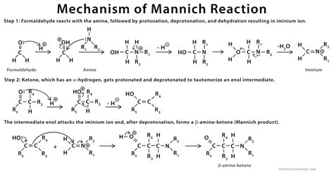 Mannich reaction: Definition, Examples, and Mechanism