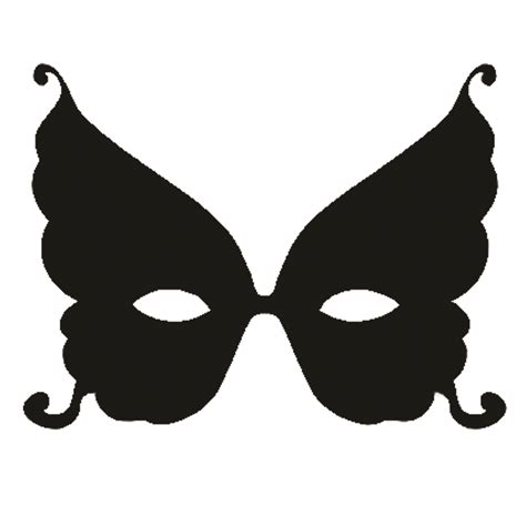 Masquerade Mask Silhouette - ClipArt Best