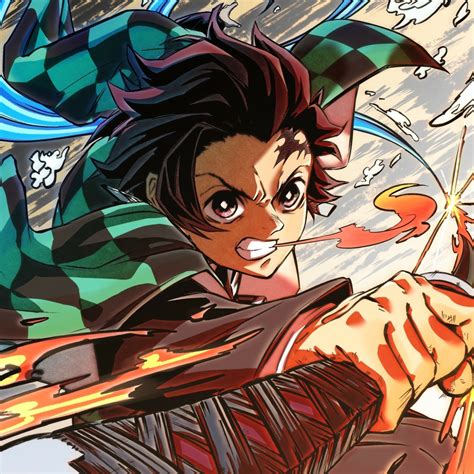 1080x1080 Resolution Demon Slayer Kimetsu No Yaiba HD Tanjiro 2022 Art ...