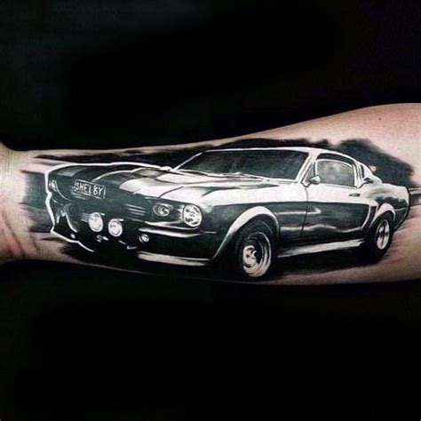 40 Mustang Tattoo Designs for Men [2024 Inspiration Guide] | Mustang ...