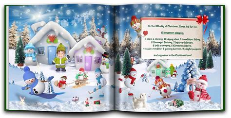 Personalized Christmas Book with photo and name - My Custom Kids Books