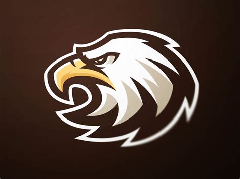 Eagles Sports Logo | Sports logo, Eagle mascot, Graphic design logo